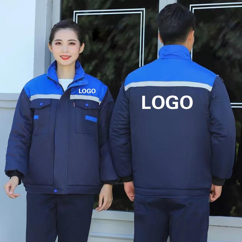 Winter Clothing Logos - Зимняя толстая светоотражающая полоса, хлопковая одежда,