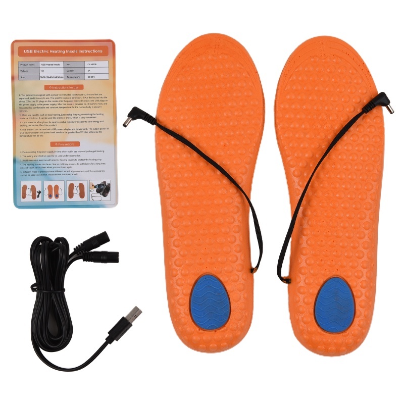 Heated Insole Rechargeable - USB-перезаряжаемые электрические стельки с подогревом, грелки