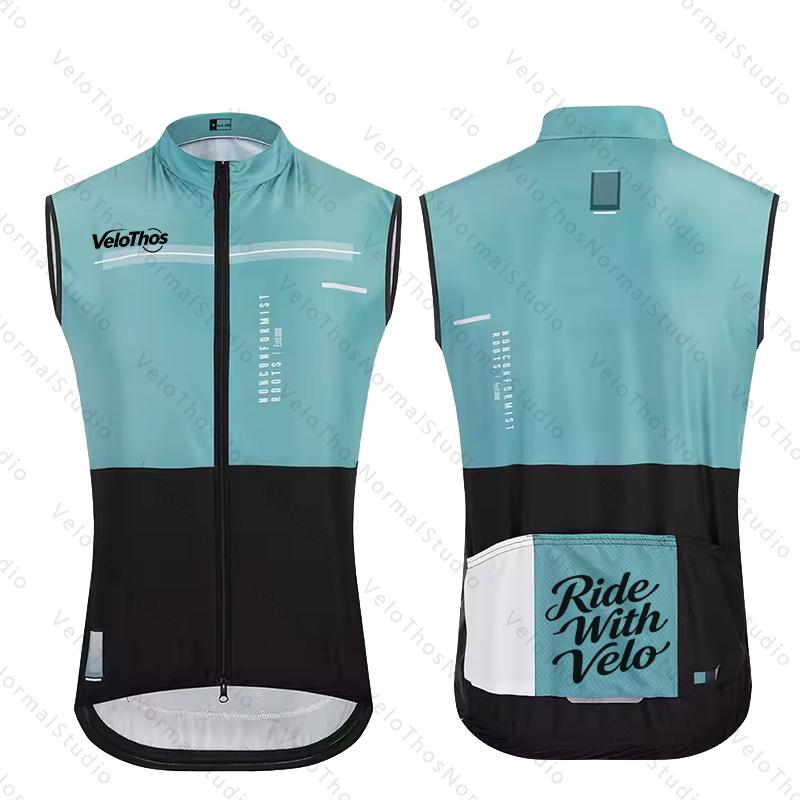 Padded Vest Gilet - Велосипедный жилет VeloThos: ветрозащитный спортивный жилет