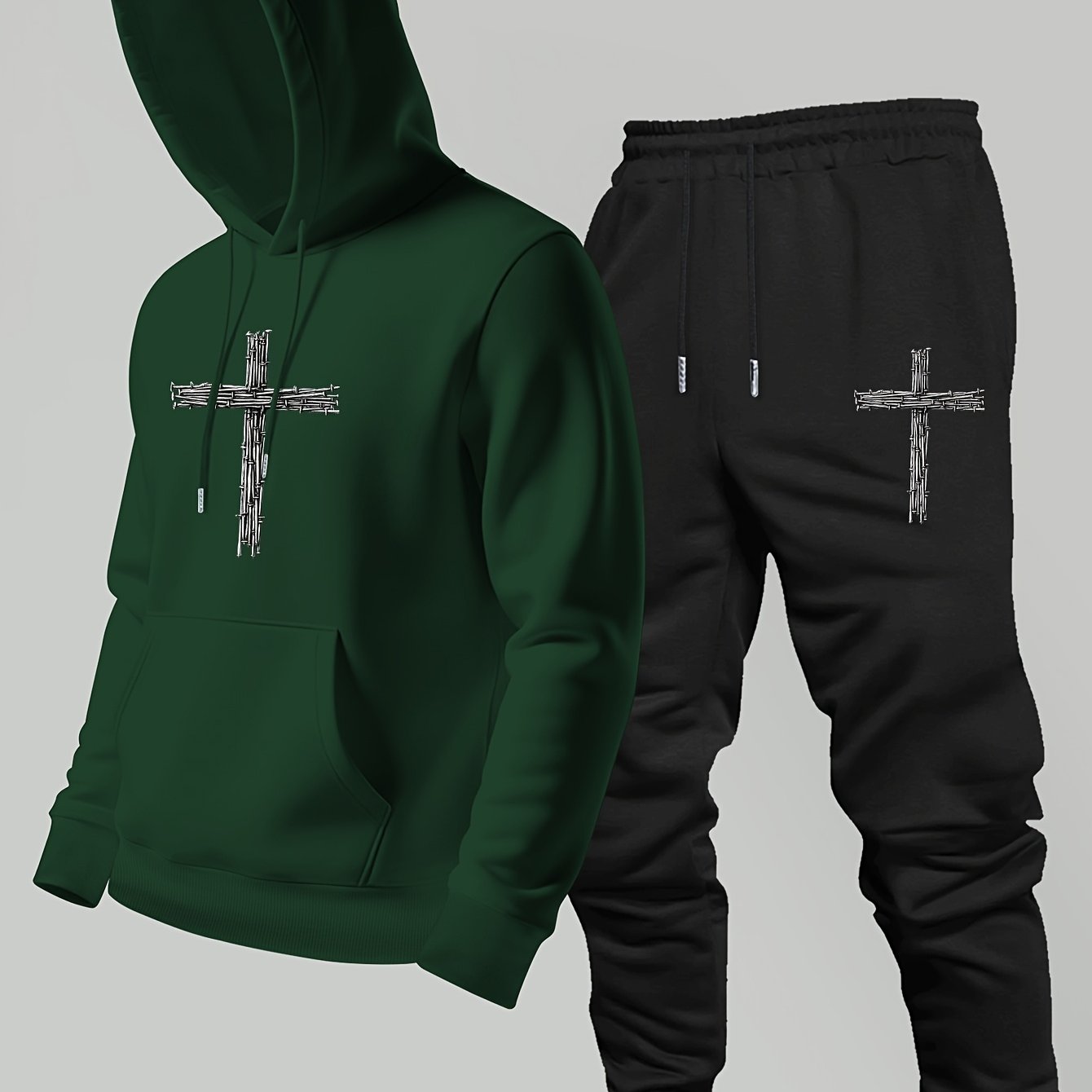 Winter Clothing Logos - Комплект из худи и длинных брюк