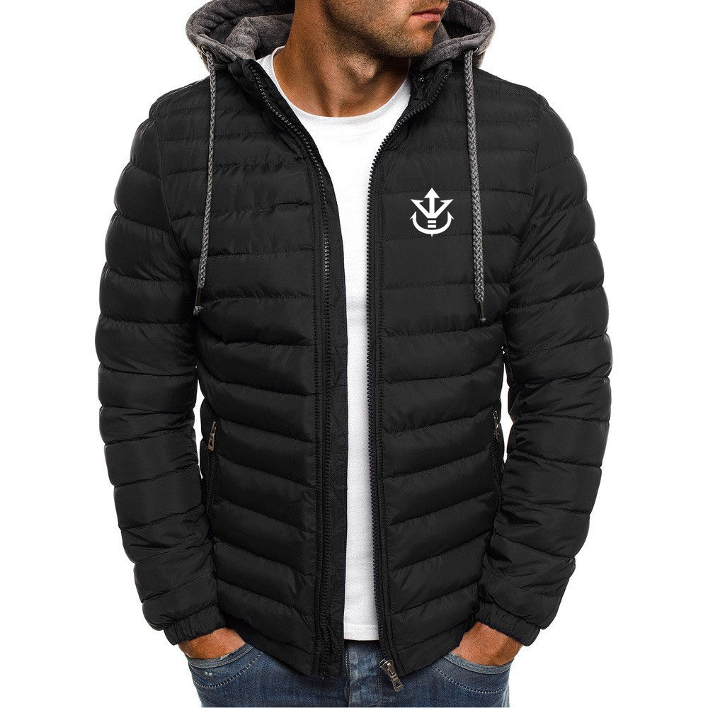 Winter Clothing Logos - Мужская зимняя куртка Saiyan Vegeta 2026