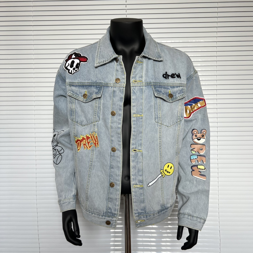 Winter Clothing Logos - Мужская одежда Drew House с улыбающимся