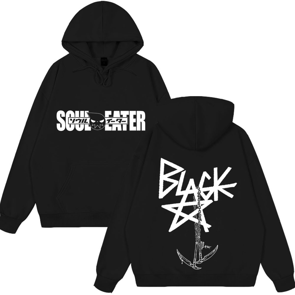 Winter Clothing Logos - Забавная толстовка с логотипом японского аниме