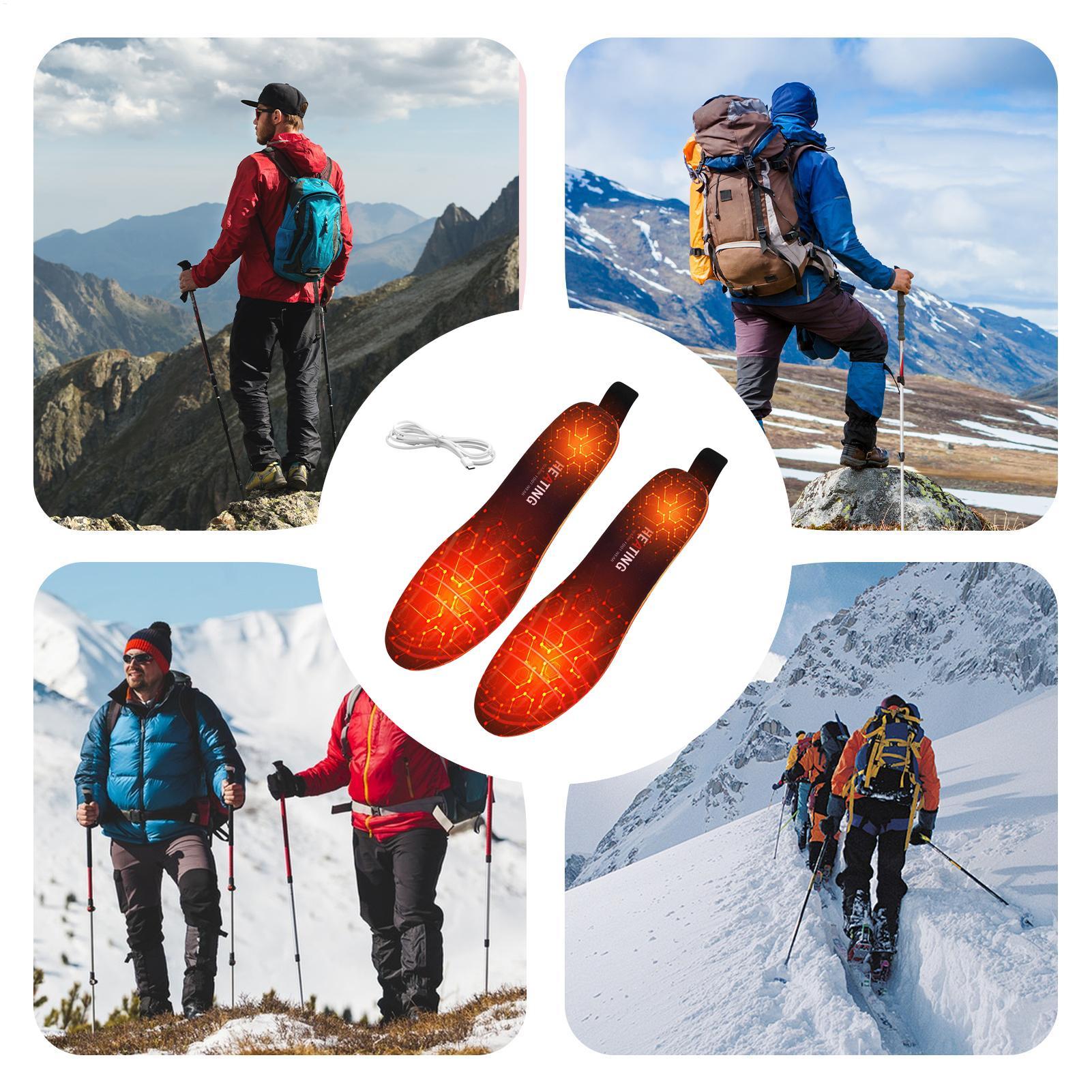Стельки с подогревом 4300 мАч, – обзор и цена Heated Insole Rechargeable