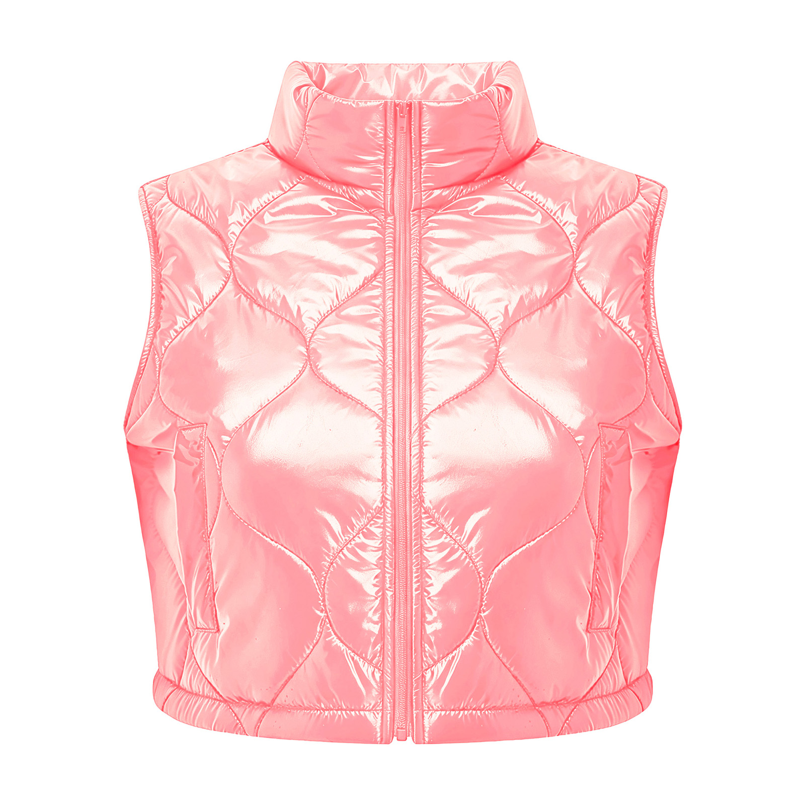 Женский короткий жилет без рук – обзор и цена Padded Vest Gilet