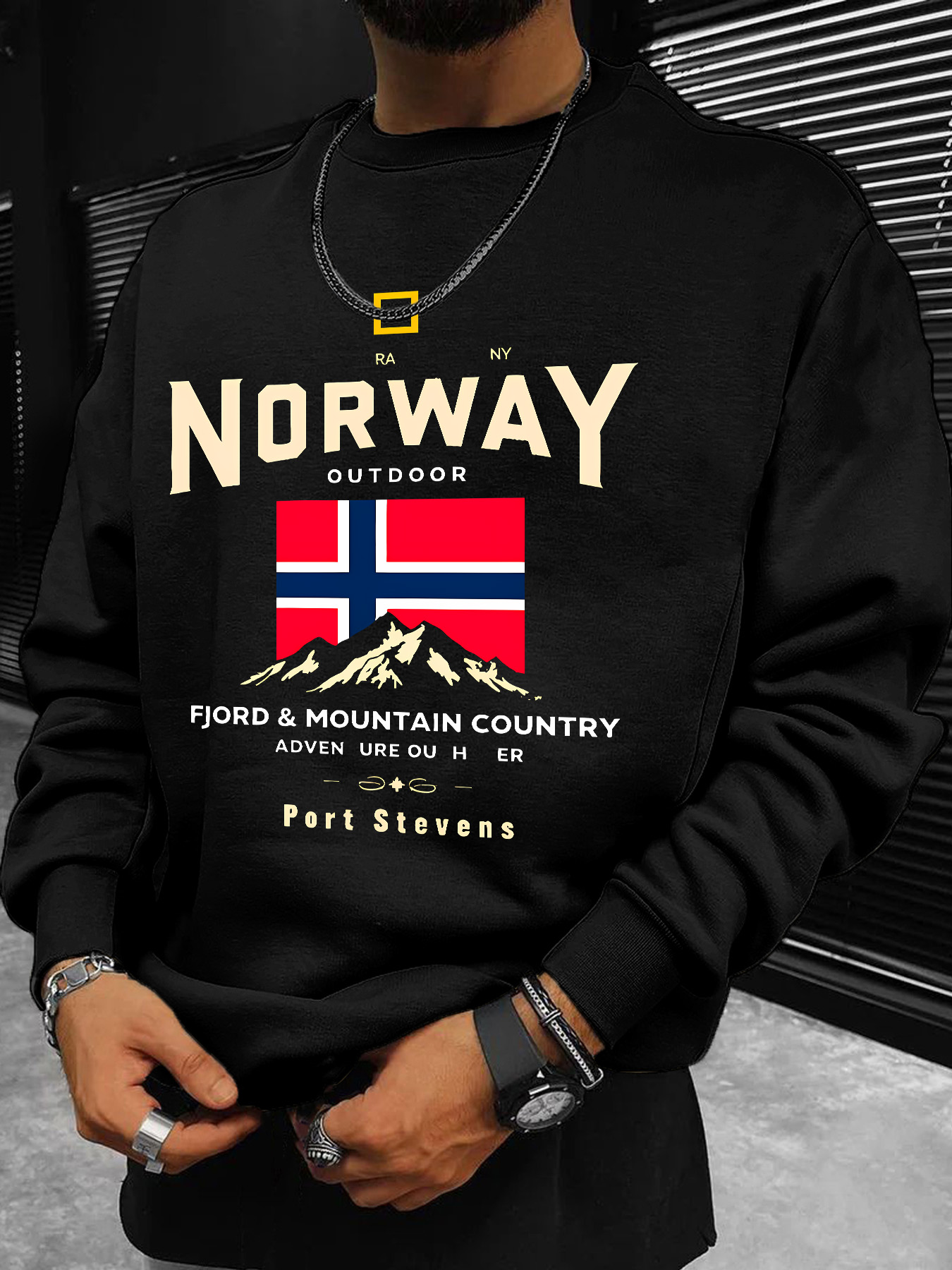 Мужская толстовка с изображени – обзор и цена Winter Clothing Norway