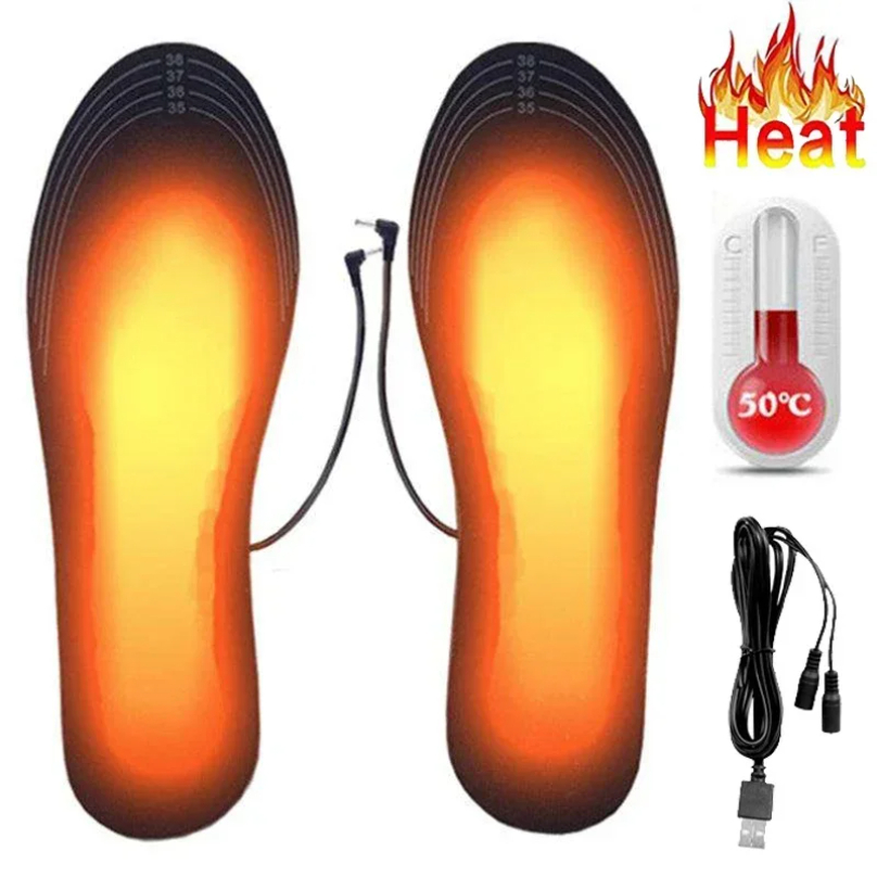 USB перезаряжаемые стельки с п – обзор и цена Heated Insole Rechargeable