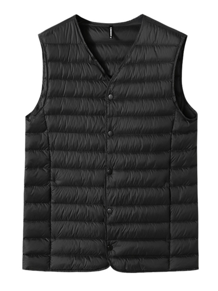 Новинка 2023, зимний мужской ж – обзор и цена Padded Vest Gilet