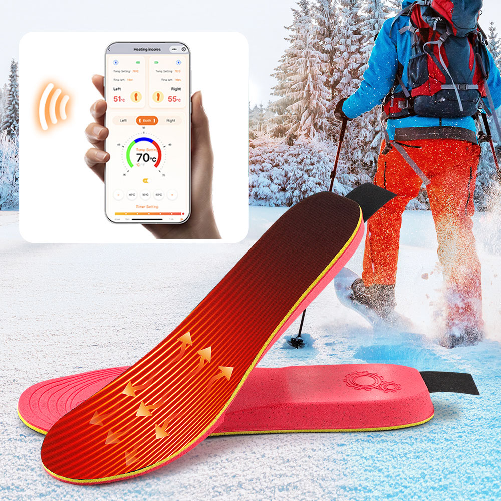 Интеллектуальные стельки с под – обзор и цена Heated Insole Rechargeable