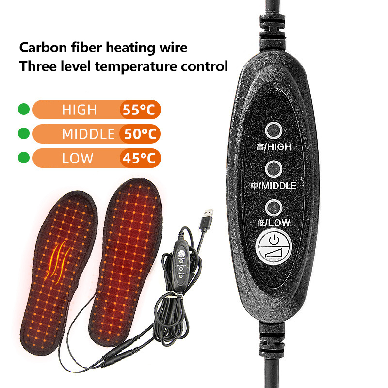 Стельки для обуви с USB-подогр – обзор и цена Heated Insole Rechargeable
