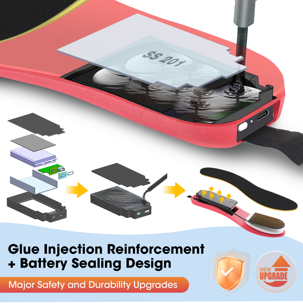 Умные стельки с подогревом, уп – обзор и цена Heated Insole Rechargeable