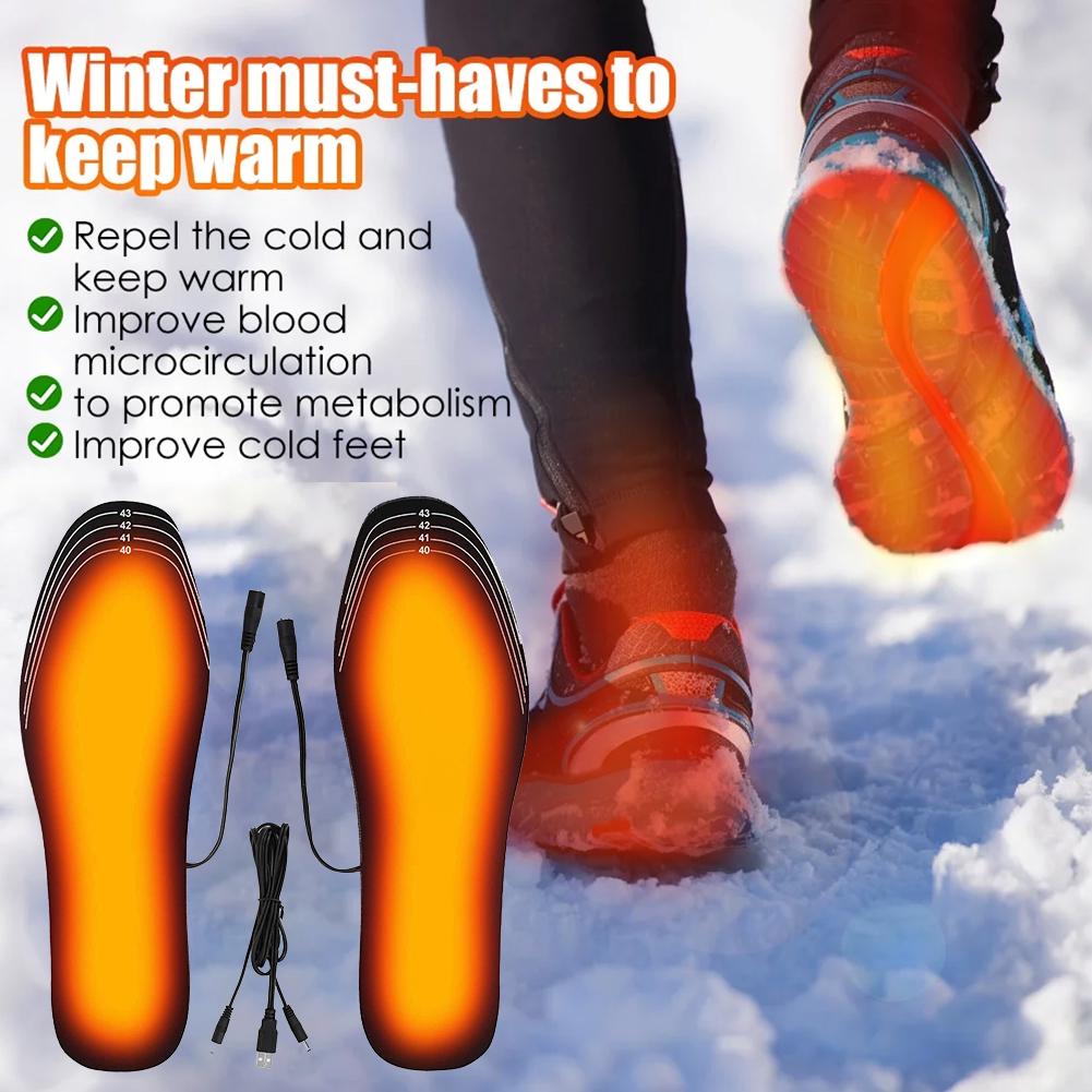 USB перезаряжаемые стельки с п – обзор и цена Heated Insole Rechargeable