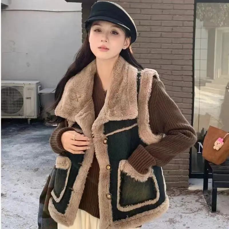 Леди норковые бархатные пальто – обзор и цена Padded Vest Gilet
